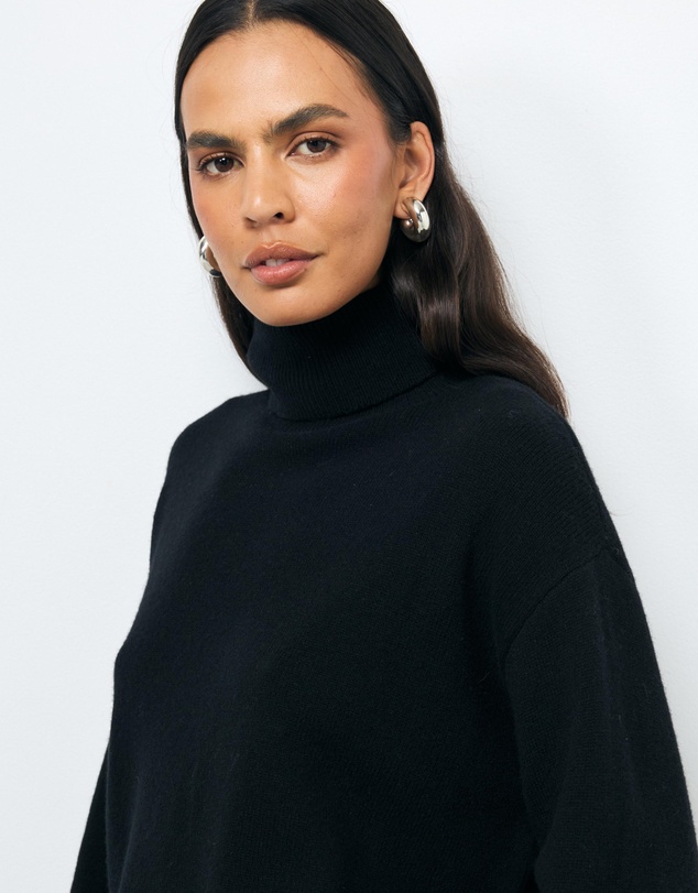 AERE - Tilla Merino Wool Turtleneck Jumper
