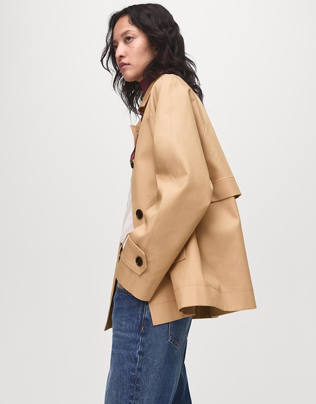 M.N.G - Oversized Parka With Epaulettes