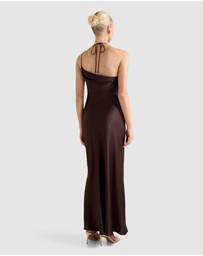Forever New - Aria Satin Backless Maxi Dress