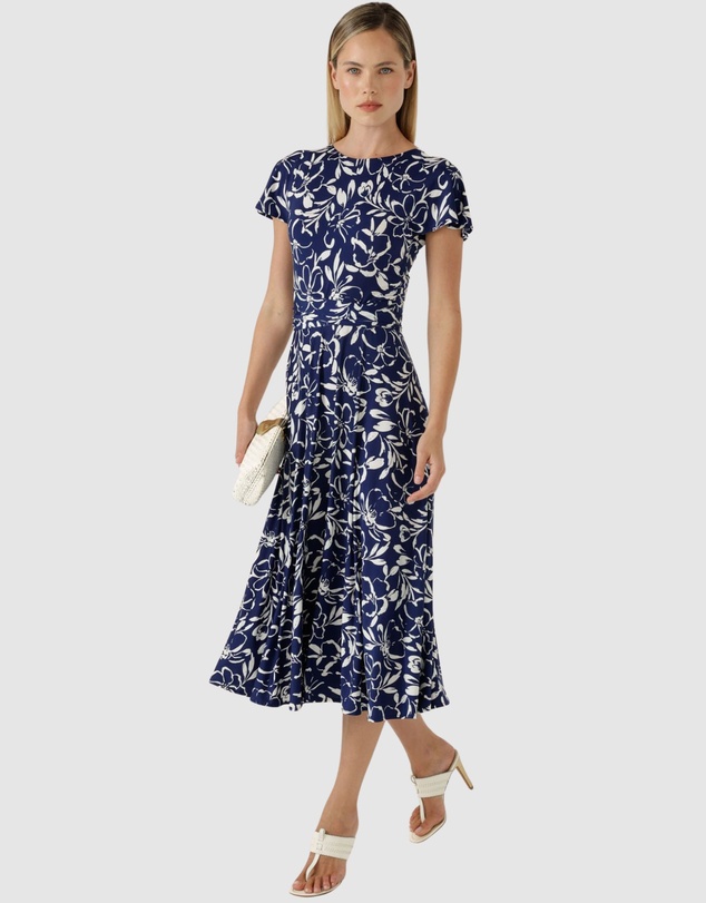 SACHA DRAKE - Reverse Wrap Midi Dress