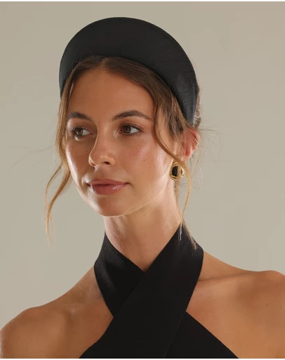 Morgan & Taylor - Giselle Fascinator in Black