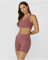 Lorna Jane - Amy No Chafe Phone Pocket 14cm Bike Shorts