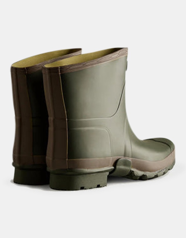 Hunter - Women's Gardener Short Boot Dark Olive/Clay