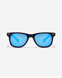 Hawkers Co - HAWKERS - SLATER - POLARIZED BLACK BLUE Sunglasses for Men and Women UV400