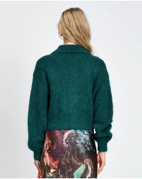 bul - Ruus Cardigan Green