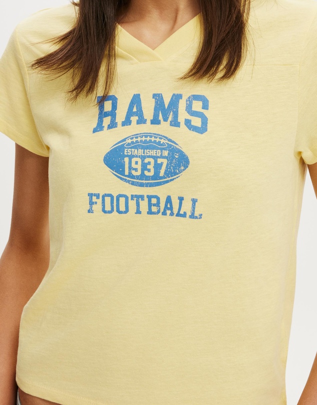 Cotton On - The Lcn V Neck Original Graphic Tee