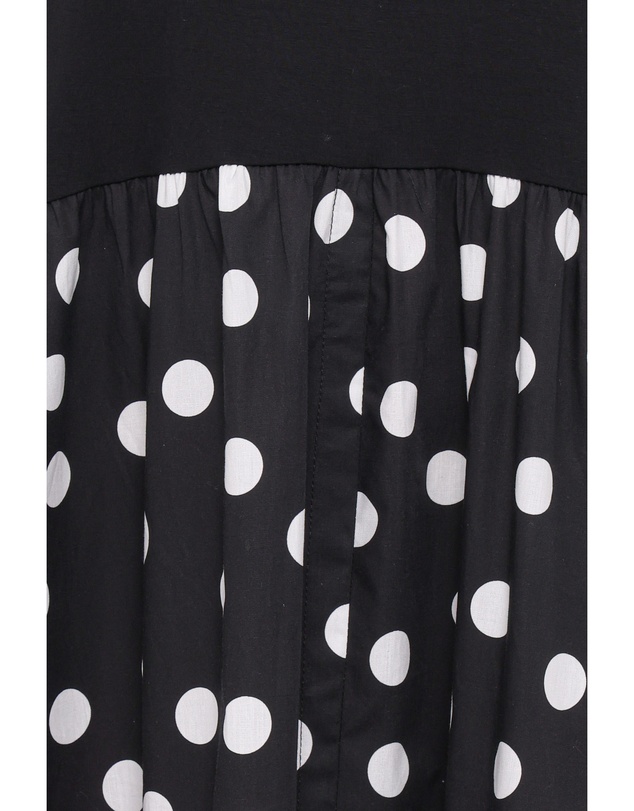 Petal & Pup - Glenda Maxi Dress - Black Polka Dot