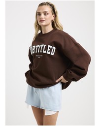 Subtitled - NYC Oversized Crew Neck Jumper