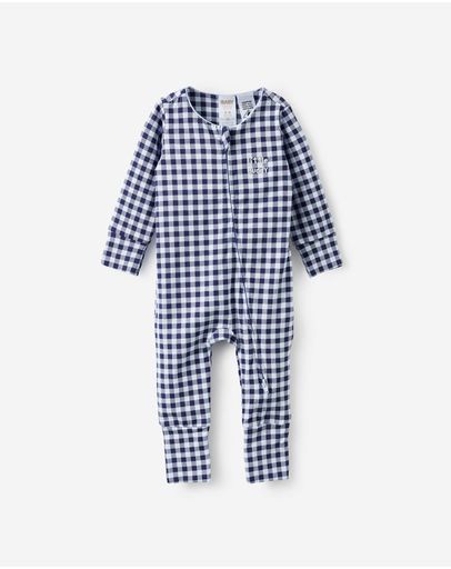 DENIM NAVYLITTLE BUDDY GINGHAM
