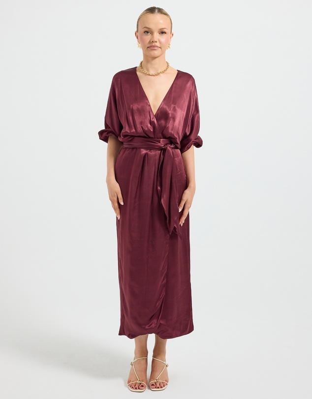 Pasduchas - Quinn Wrap Midi Dress