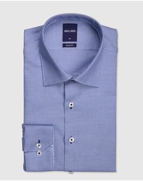 Abelard - Verdon Puppytooth Slim Fit Shirt