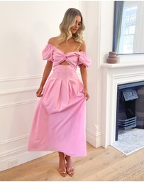 Esther & Co - Anvika Dress - Powder Pink