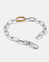 THOMAS SABO - THOMAS SABO Charm bracelet bicolour with Connect link
