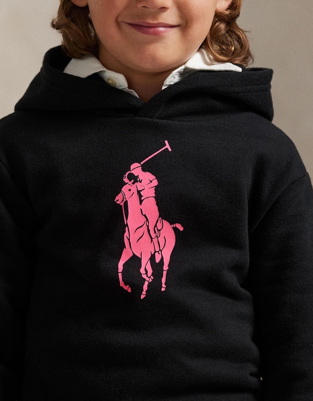 Polo Ralph Lauren - Pink Pony Fleece Hoodie - Kids