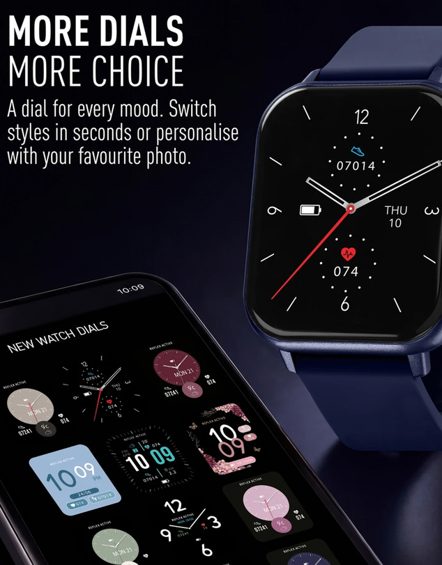 Reflex Active - Nexus Lite Navy Smart Watch