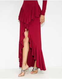 Dazie - Lulu Frill Maxi Dress