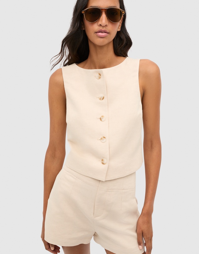 Seed Heritage - Twill Button Vest