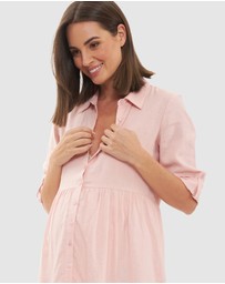 Ripe Maternity - Adel Linen Dress