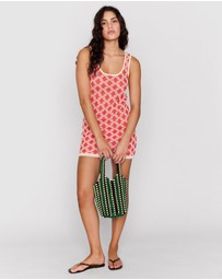 MINKPINK - Ines Jaquard Knit Mini Dress
