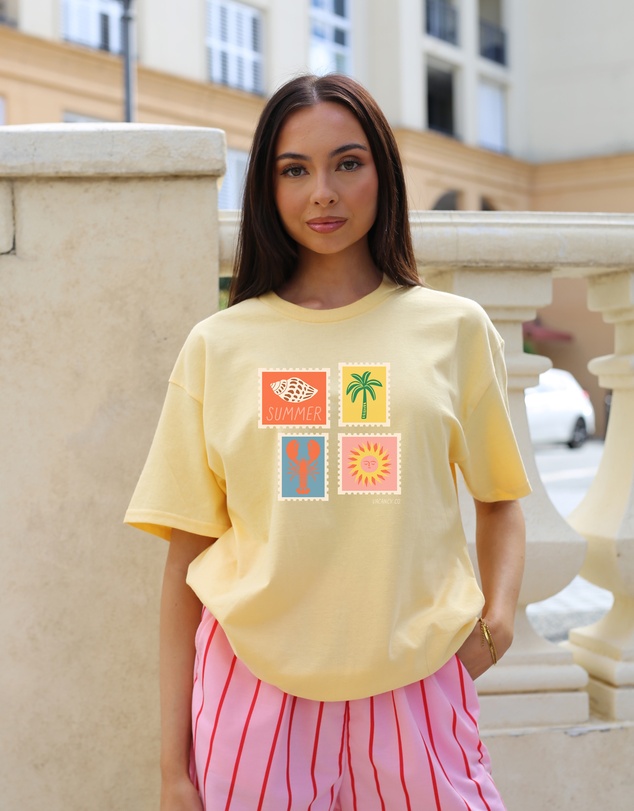 Vacancy Co - Postcard Tee