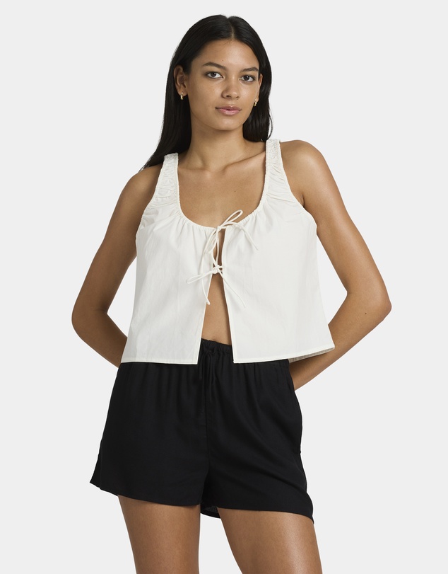 RVCA - Womens Raya Elastic Waist Shorts