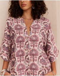KINGA CSILLA - Agati Berry Blouse