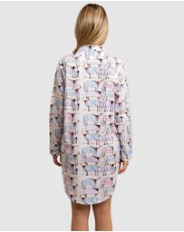Sant And Abel - Women's Drawbertson Longhorns Night Shirt