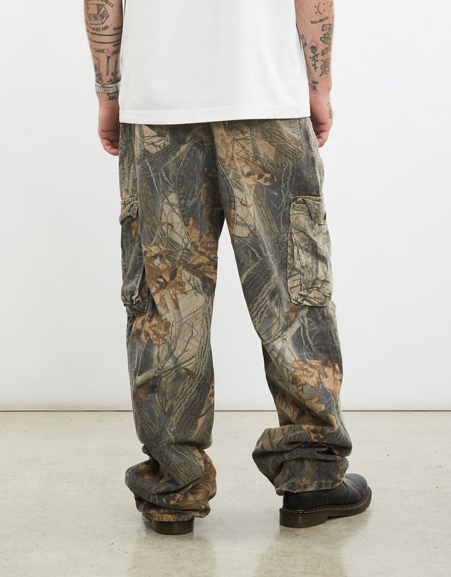 Vintage by The Real Deal - Pre Loved - Vintage Realtree Camo 'Double Knee' Cargo Pants