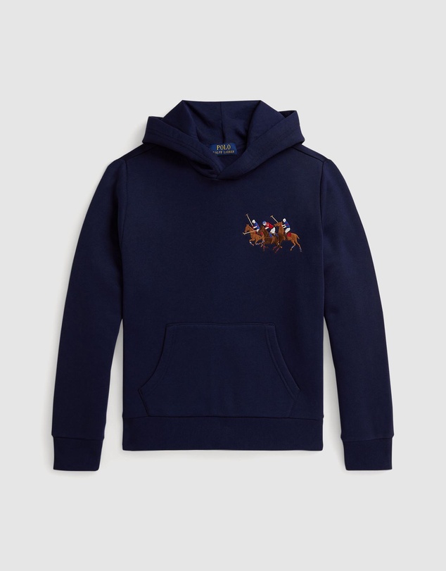 Polo Ralph Lauren - Triple-Pony Fleece Hoodie - Teens