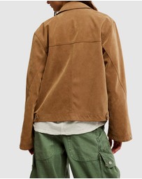 Free People - Blair Vegan Suede Jacket