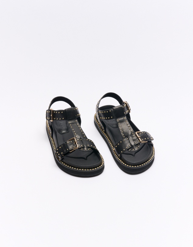 Walnut Melbourne - Paloma Leather Sandal