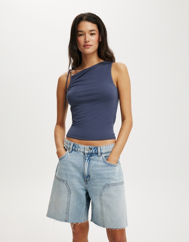 Cotton On - Relaxed Denim Short