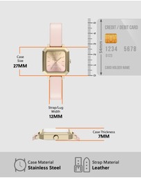 Armani Exchange - Pink Analogue Watch