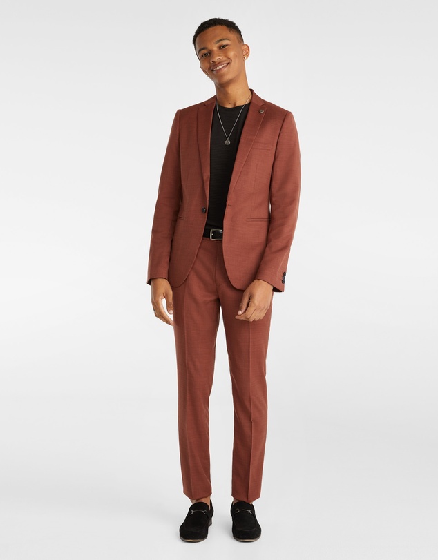 yd. - Lukey Skinny Stretch Suit Jacket