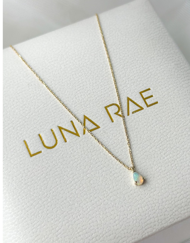 Luna Rae - Solid Gold - Venus Necklace