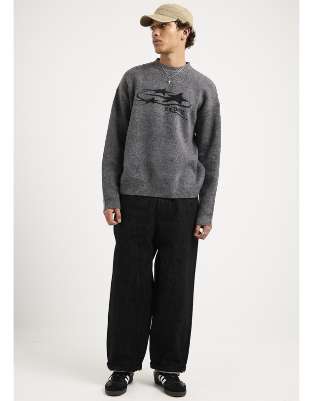 Black Noise White Rain - Raw Selvedge Denim Jeans