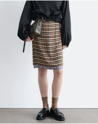 & Other Stories - Knee-Length Slip Skirt