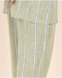 Gingerlilly - Zoey Long Linen Pants