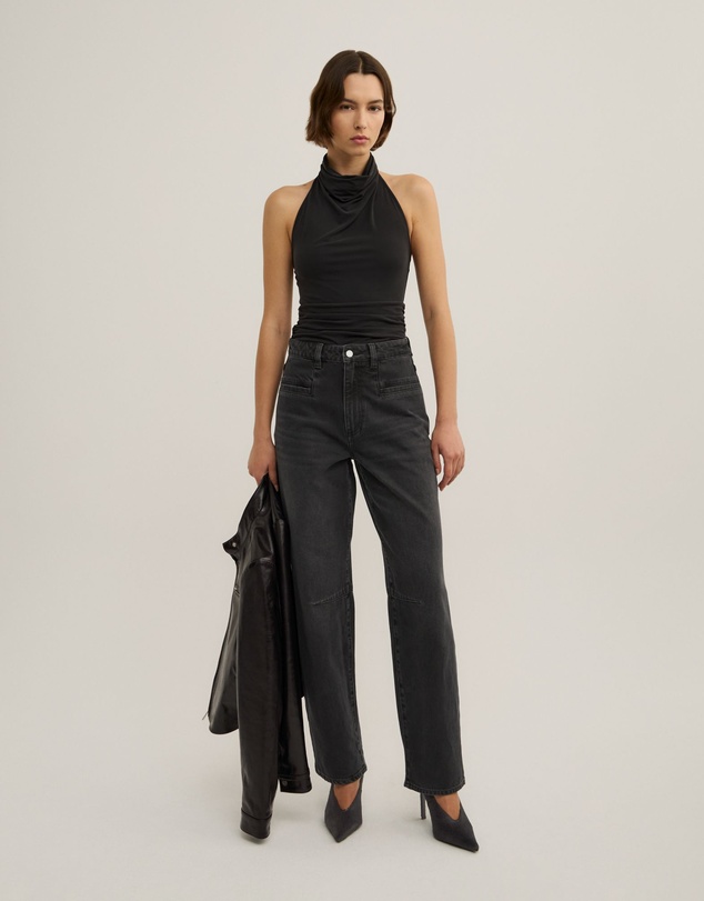 Witchery - Pocket Detail Barrel Jeans