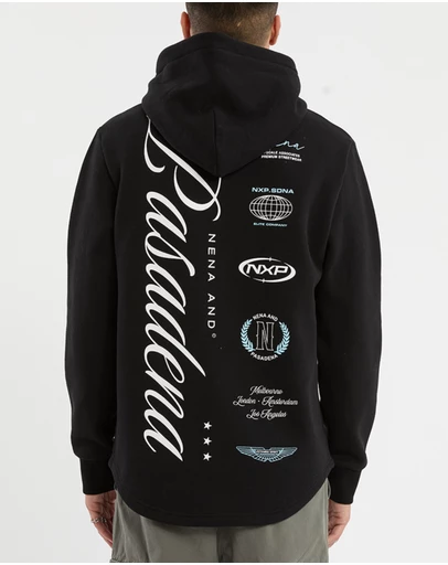 Nena & Pasadena - Break Dual Curved Hoodie