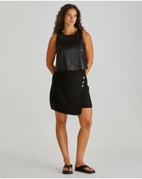 Sass - Coast Mini Wrap Skirt