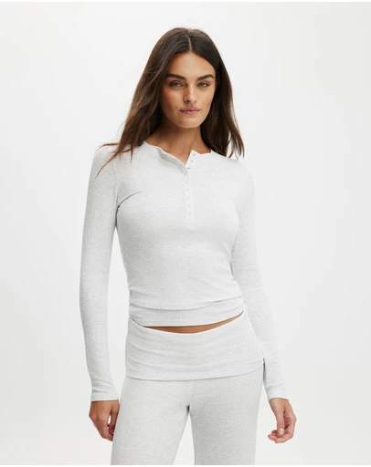 Cotton On Body - Airy Soft Lounge Henley