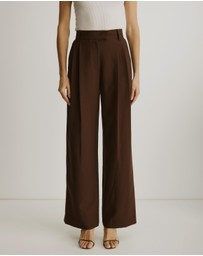 Atmos&Here - Lottee Pleated Pants