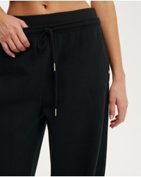 Cotton On Body Active - Plush Tie Waist Wide Leg Sweatpants