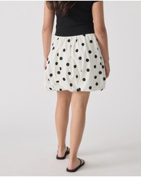 Decjuba Kids - Becky Bubble Hem Mini Skirt - Teens