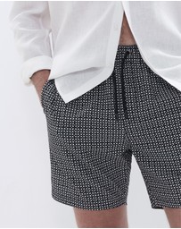 UNISON - Tile Geo Swim Short
