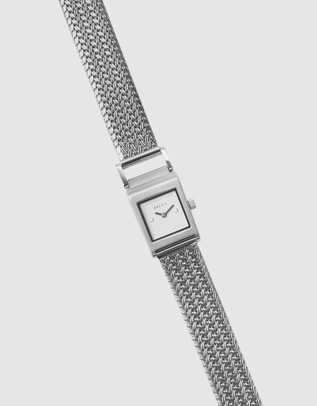Breda - Revel Tethered Mesh Bracelet Watch, 18MM