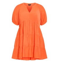 City Chic - Kara Tiered Mini Dress