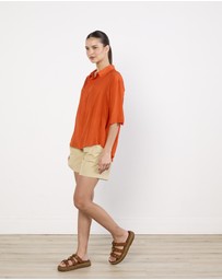 Cirkular - Pre-Loved - Luuda Bright Orange Shirt