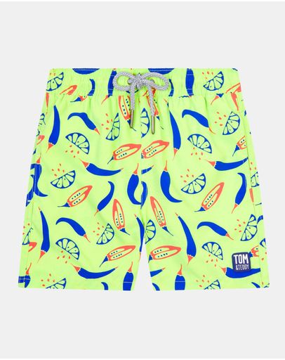 Lime & Blue